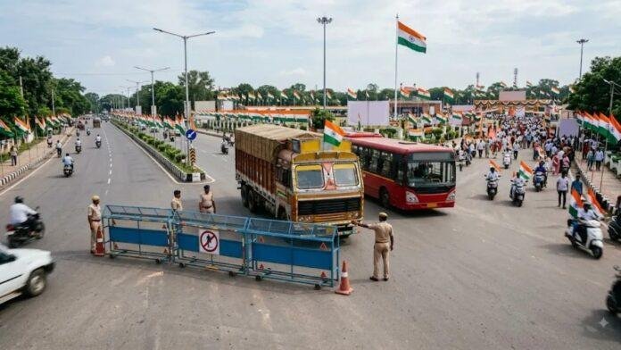 Ranchi Traffic Plan 15 August