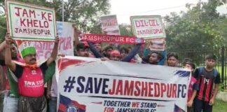 Jamshedpur FC Closure Protest