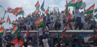Tejashwi Yadav Raj Bhavan March