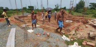 Deoghar Sub Health Centre Construction 2