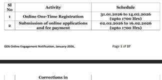 India Post GDS Recruitment 2026