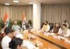 Nirmala sitharaman के साथ बैठक