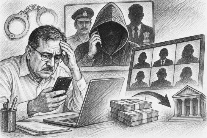 Cyber Crime Motihari:मोतिहारी में Digital Arrest कर 18.50 लाख की ठगी, 6 घंटे रोज Online Meeting में रखते थे साइबर ठग