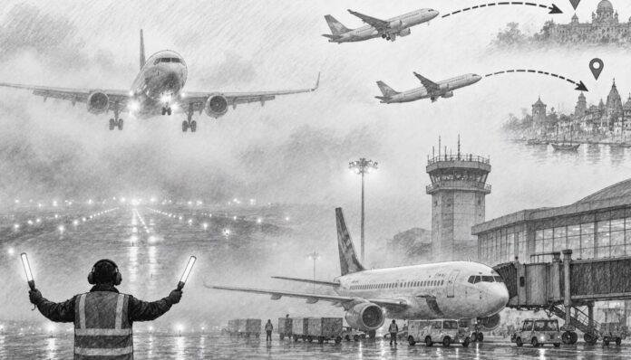 2466 Ranchi Airport: घने कोहरे से फ्लाइट ऑपरेशन प्रभावित, पुणे और मुंबई की दो उड़ानें डायवर्ट
