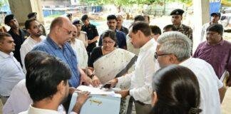 Patna News: निर्माणाधीन सभी भवनों की नियमित जांच के निर्देश, मंत्री लेशी सिंह ने MLA Hostel का किया निरीक्षण