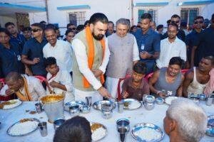 Bihar Flood Relief Samrat Chaudhary