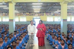 Sadhvi Ritambhara KISS Visit