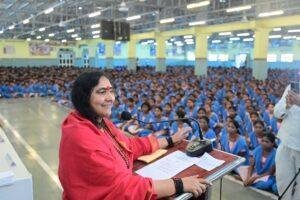 Sadhvi Ritambhara KISS Visit 1