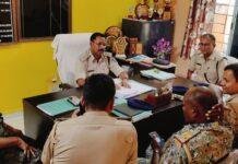 Khalari Crime Review Meeting