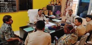 Khalari Crime Review Meeting