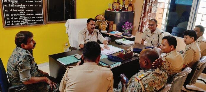 Khalari Crime Review Meeting