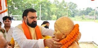 Samrat Choudhary Mother Death Anniversary 1