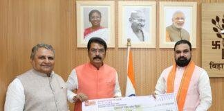 Bihar CM Relief Fund: मुख्यमंत्री राहत कोष में बिहार भाजपा ने दिए 51 लाख रुपये, सम्राट चौधरी ने जताया आभार