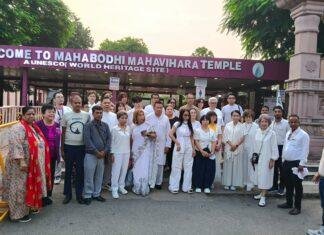 Thailand Delegation Bihar Tourism: थाईलैंड का 28 सदस्यीय प्रतिनिधिमंडल पहुंचा बिहार, बोधगया में महाबोधि मंदिर के दर्शन