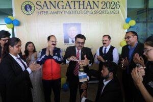 Amity University Jharkhand: ‘संगठन 2026’ स्पोर्ट्स मीट का शुभारंभ, 150 से अधिक संस्थानों के विद्यार्थी लेंगे भाग | 22Scope News Amity University Jharkhand