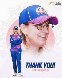 Mumbai Indians Luke Williams