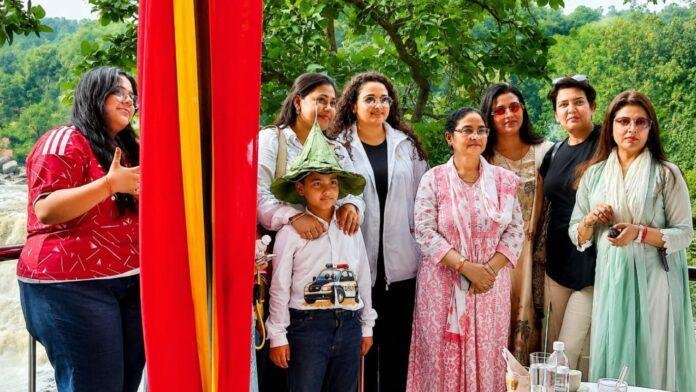 Kalpana Soren Dasham Falls Visit