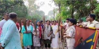 BSL ED Residence Protest: ‘किसी कीमत पर आवास नहीं छोड़ेंगे’, BSL के खिलाफ पूर्व कर्मचारियों ने खोला मोर्चा