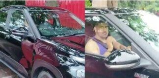 MS Dhoni Car Challan