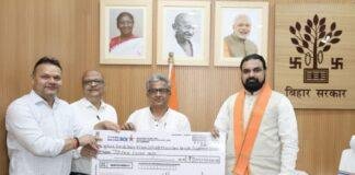 Bihar Flood Relief: BUDCO ने मुख्यमंत्री राहत कोष में दिए 3 करोड़ रुपये