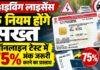 Driving Licence Rules: ड्राइविंग लाइसेंस के नियम होंगे सख्त, ऑनलाइन टेस्ट में 75% अंक जरूरी करने का प्रस्ताव