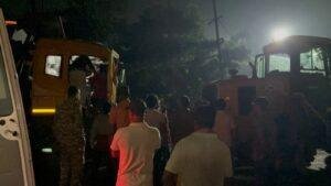 Khelari Hyva Road Accident: खलारी में भीषण हाइवा हादसा, अज्ञात वाहन से टक्कर के बाद चालक-खलासी घायल | 22Scope News Khelari Hyva Road Accident 3