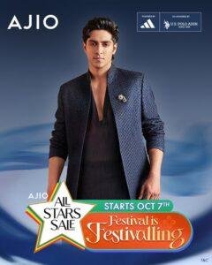 Ahaan Panday बने AJIO का नया चेहरा, 7 अक्टूबर से All Stars Sale; 9,000+ ब्रांड्स पर ऑफर