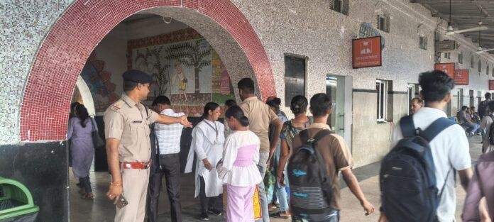 Siwan Junction Ticket Checking 1