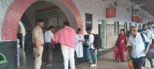 Siwan Junction Ticket Checking