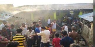 Sonbarsha Raj Fire Incident: सहरसा के मनौरी गांव में गैस सिलेंडर से लगी आग, तीन घर जलकर राख