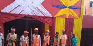 Bihar Durga Puja Cleanliness Campaign