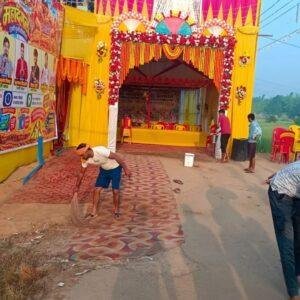 Bihar Durga Puja Cleanliness Campaign: दुर्गा पूजा पंडालों में स्वच्छता अभियान की दिखी मिसाल, लोग बोले- सरकार की पहल से लें सीख | 22Scope News Bihar Durga Puja Cleanliness Campaign 1