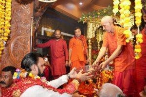 Samrat Choudhary Mahanavami Puja 1