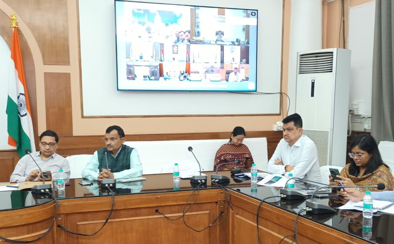 Bihar Chief Secretary Review Meeting 3