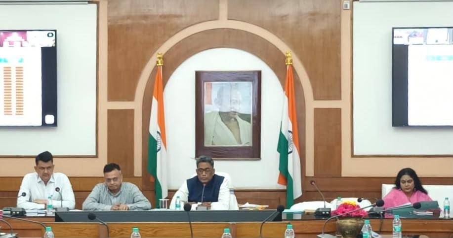 Bihar Chief Secretary Review Meeting