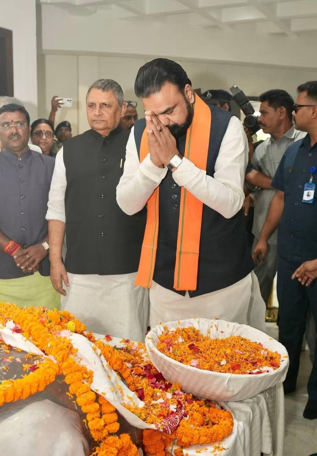 Samrat Chaudhary Tribute to RK Sinha 1