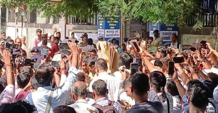 Bihar MLC Counting Centre Chaos Bihar MLC Counting Centre Chaos